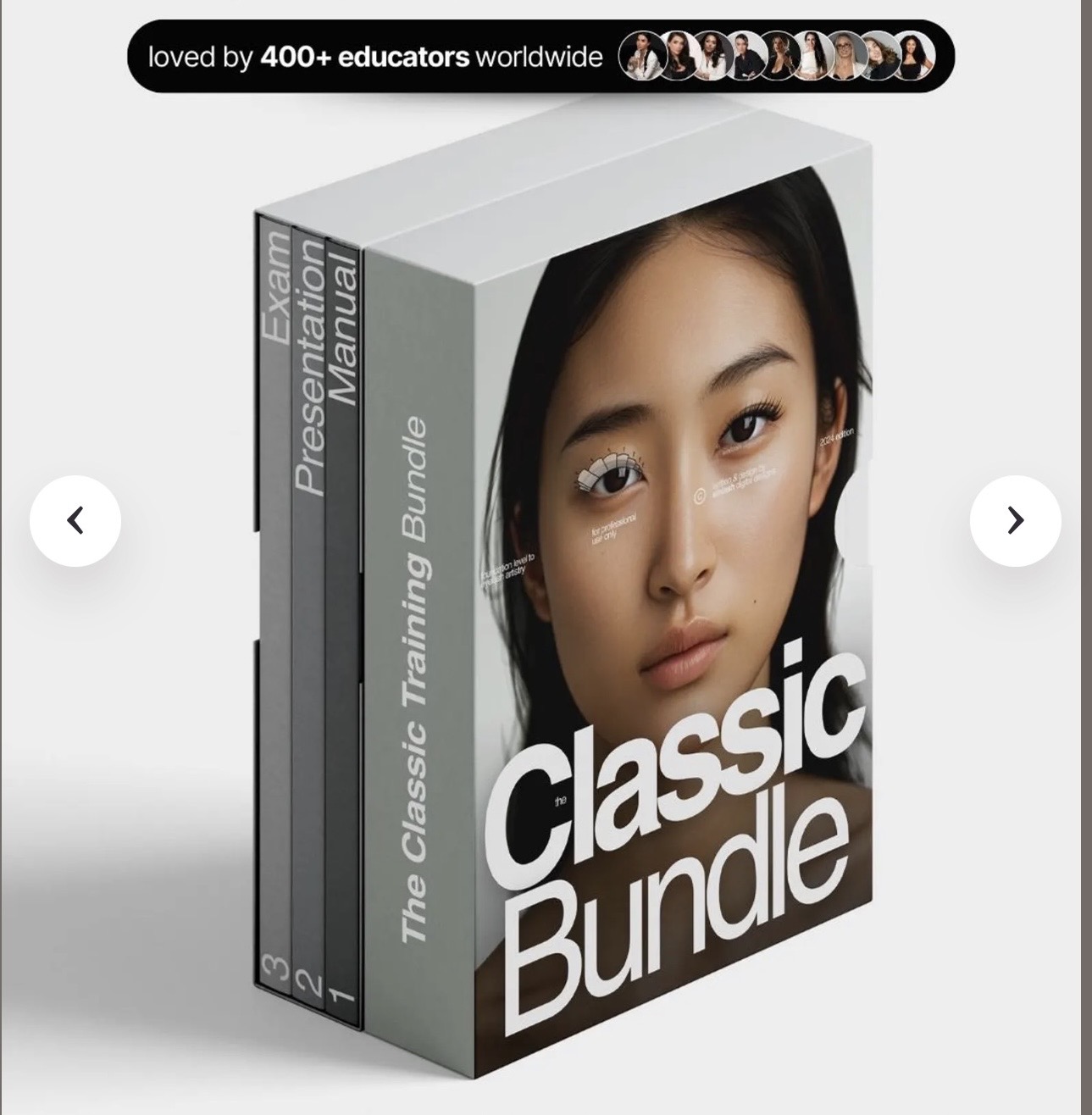 Lash educator training bundle example